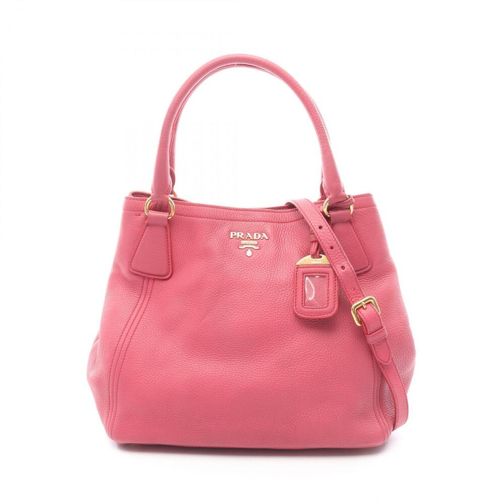 Prada Vitello DAINO Handbag leather pink
